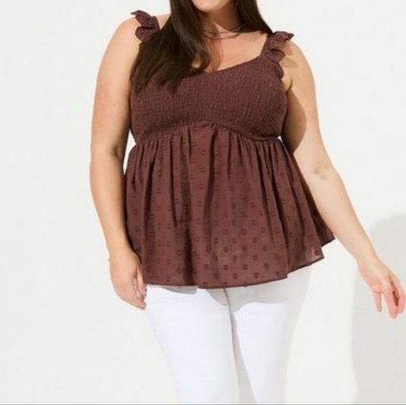 Torrid NWT Babydoll Tank Top - Picture 2 of 7
